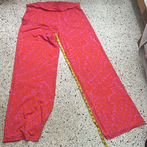 Trina Turk Swim trellis coverup pants XL - Picture 7 of 8